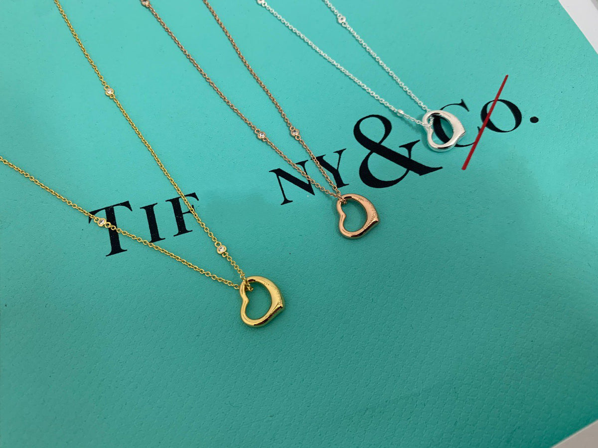 [Clover Jewelry]HEART NECKLACE PENDANT STERLING