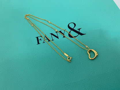 [Clover Jewelry]HEART NECKLACE PENDANT STERLING