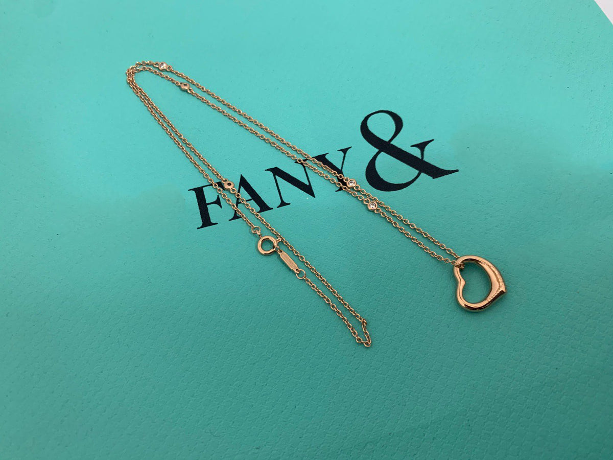 [Clover Jewelry]HEART NECKLACE PENDANT STERLING