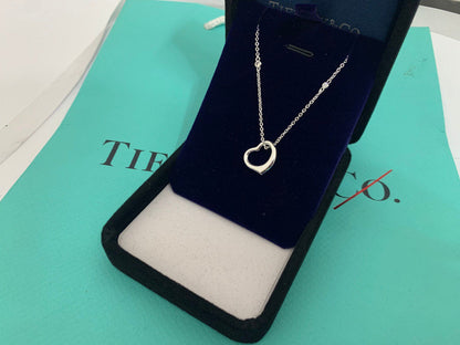 [Clover Jewelry]HEART NECKLACE PENDANT STERLING