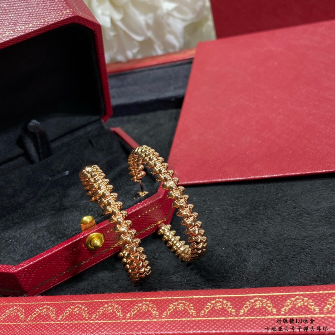 [⭐Clover Jewelry]CLASH LARGE HOOP EARRINGS