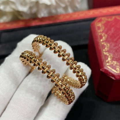 [⭐Clover Jewelry]CLASH LARGE HOOP EARRINGS