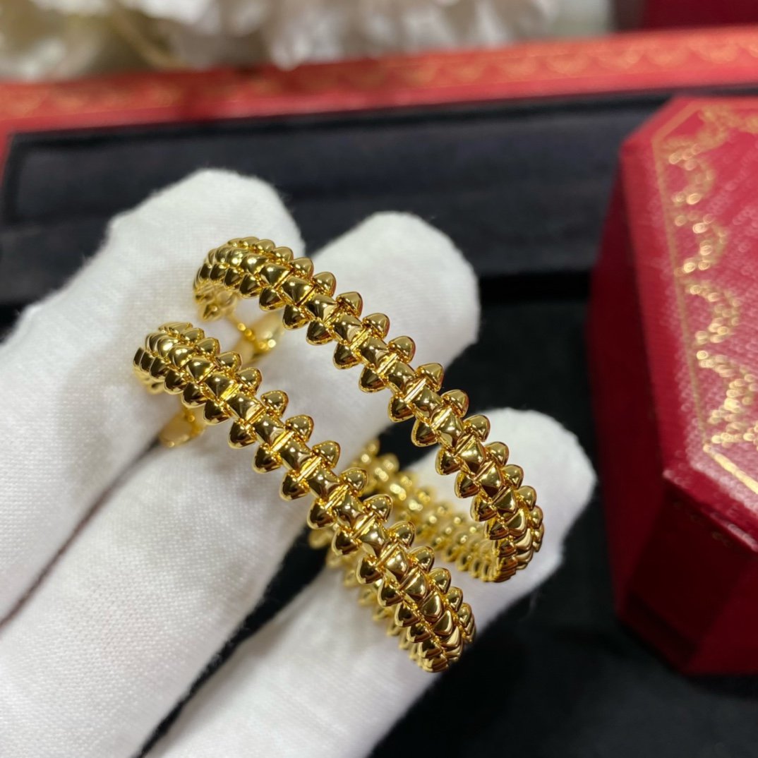 [⭐Clover Jewelry]CLASH LARGE HOOP EARRINGS