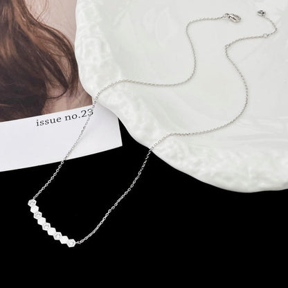 [⭐Clover Jewelry]BEE MY LOVE DIAMOND NECKLACE