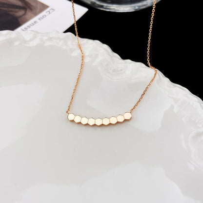 [⭐Clover Jewelry]BEE MY LOVE DIAMOND NECKLACE