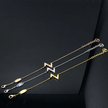 [⭐Clover Jewelry]VOLT LV LOGO BRACELET
