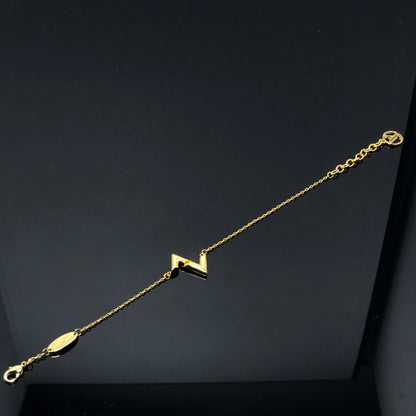 [⭐Clover Jewelry]VOLT LV LOGO BRACELET