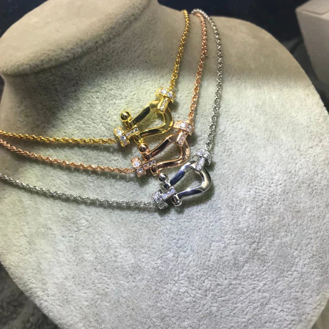 [⭐Clover Jewelry]FORCE 10 DIAMOND NECKLACE