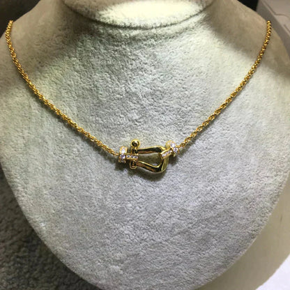 [⭐Clover Jewelry]FORCE 10 DIAMOND NECKLACE