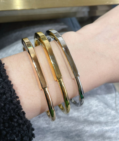 [Clover Jewelry]LOCK BRACELET