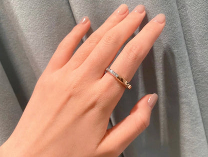 [Clover Jewelry]LOCK DIAMOND RING