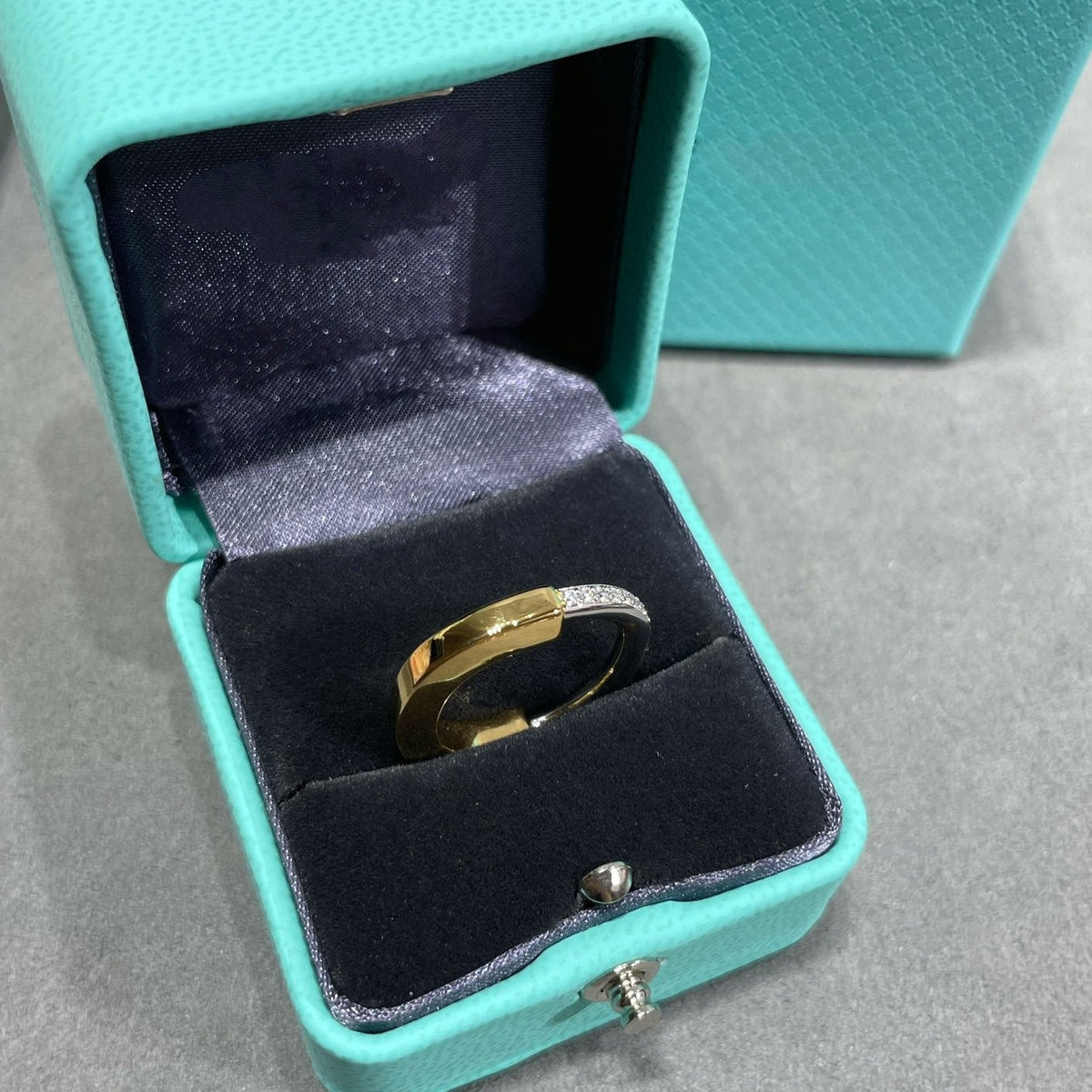 [Clover Jewelry]LOCK DIAMOND RING