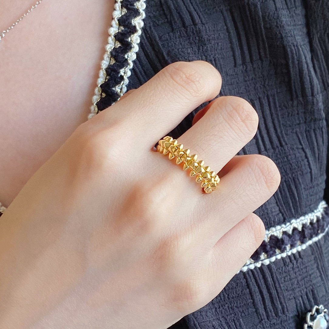 [⭐Clover Jewelry]CLASH 5.5MM RING