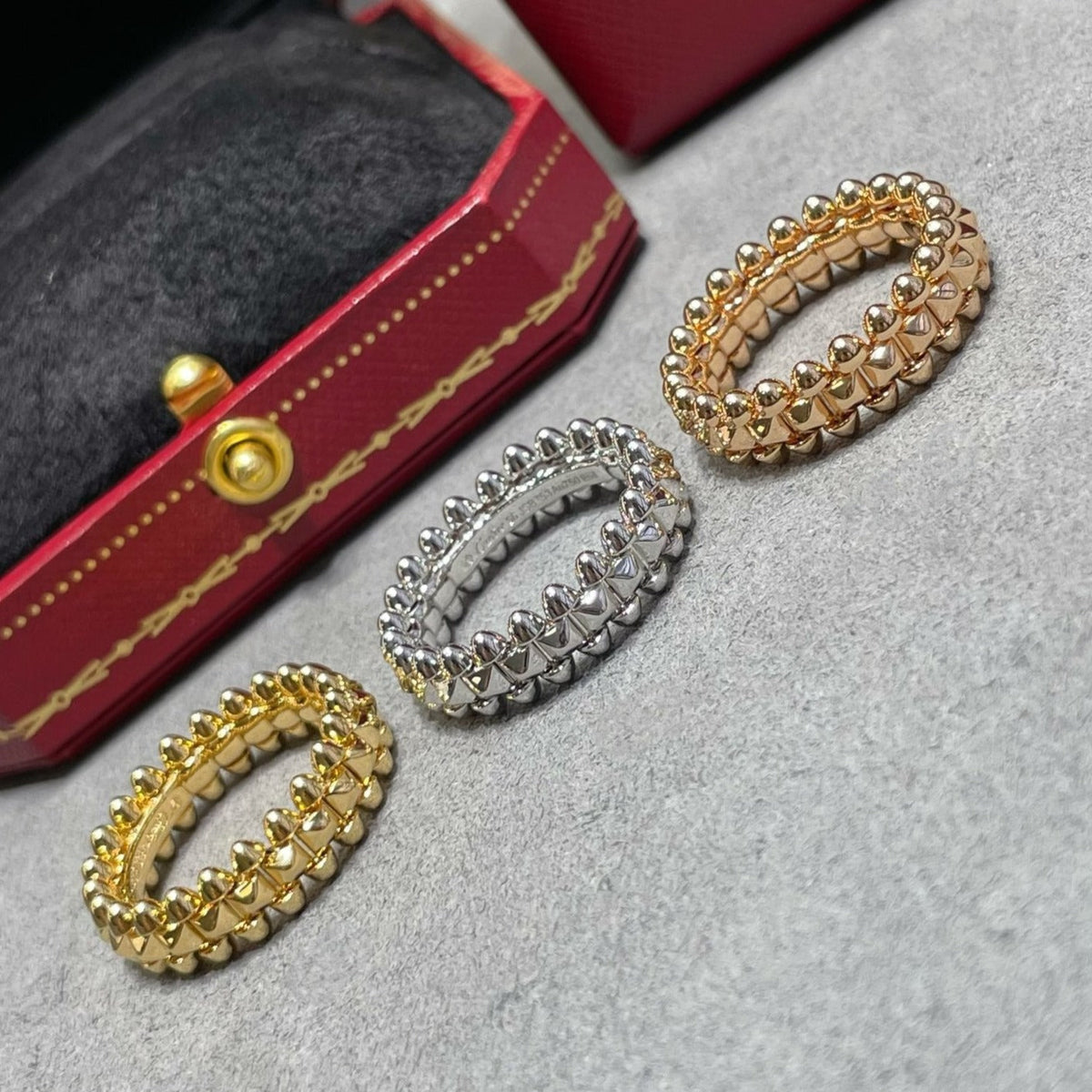 [⭐Clover Jewelry]CLASH 5.5MM RING