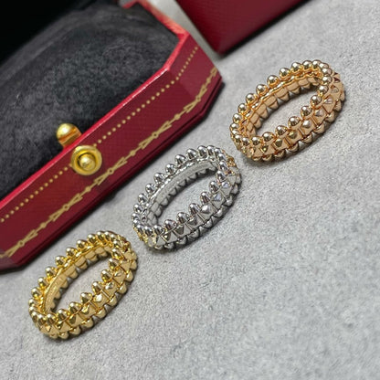 [⭐Clover Jewelry]CLASH 5.5MM RING