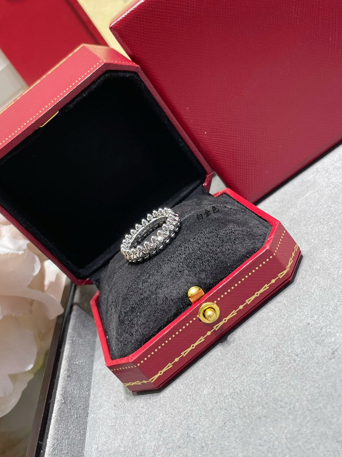 [⭐Clover Jewelry]CLASH 5.5MM RING