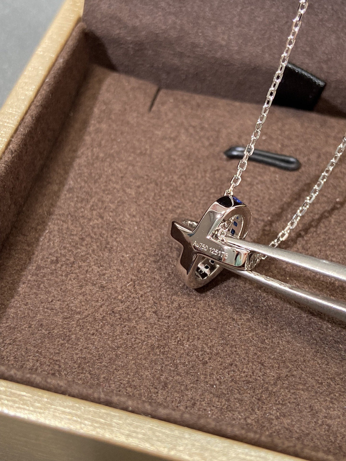 [⭐Clover Jewelry]LIENS DIAMOND SILVER NECKLACE