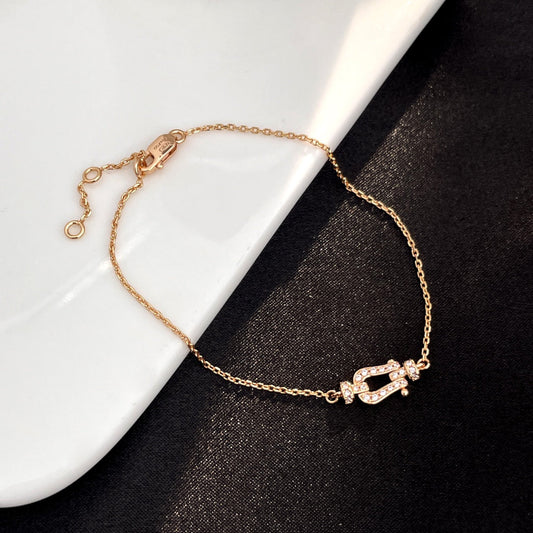 [⭐Clover Jewelry]FORCE 10 SMALL CHAIN BRACELET