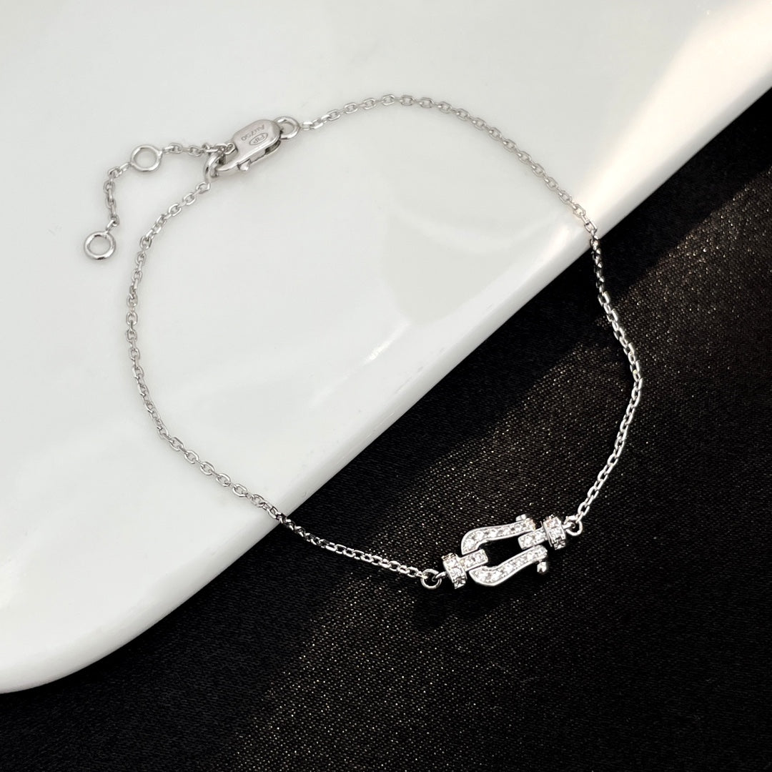 [⭐Clover Jewelry]FORCE 10 SMALL CHAIN BRACELET