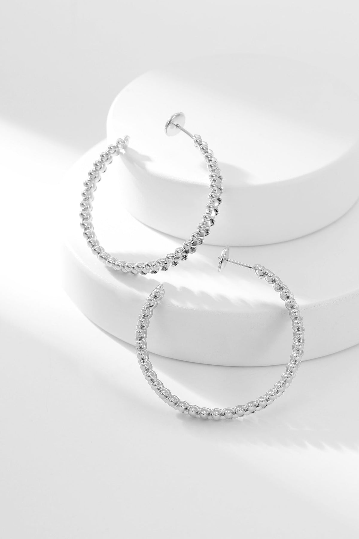 [⭐Clover Jewelry]CLASH HOOP EARRINGS