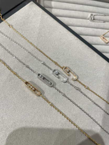 [⭐Clover Jewelry]BABY MOVE DIAMOND BRACELET