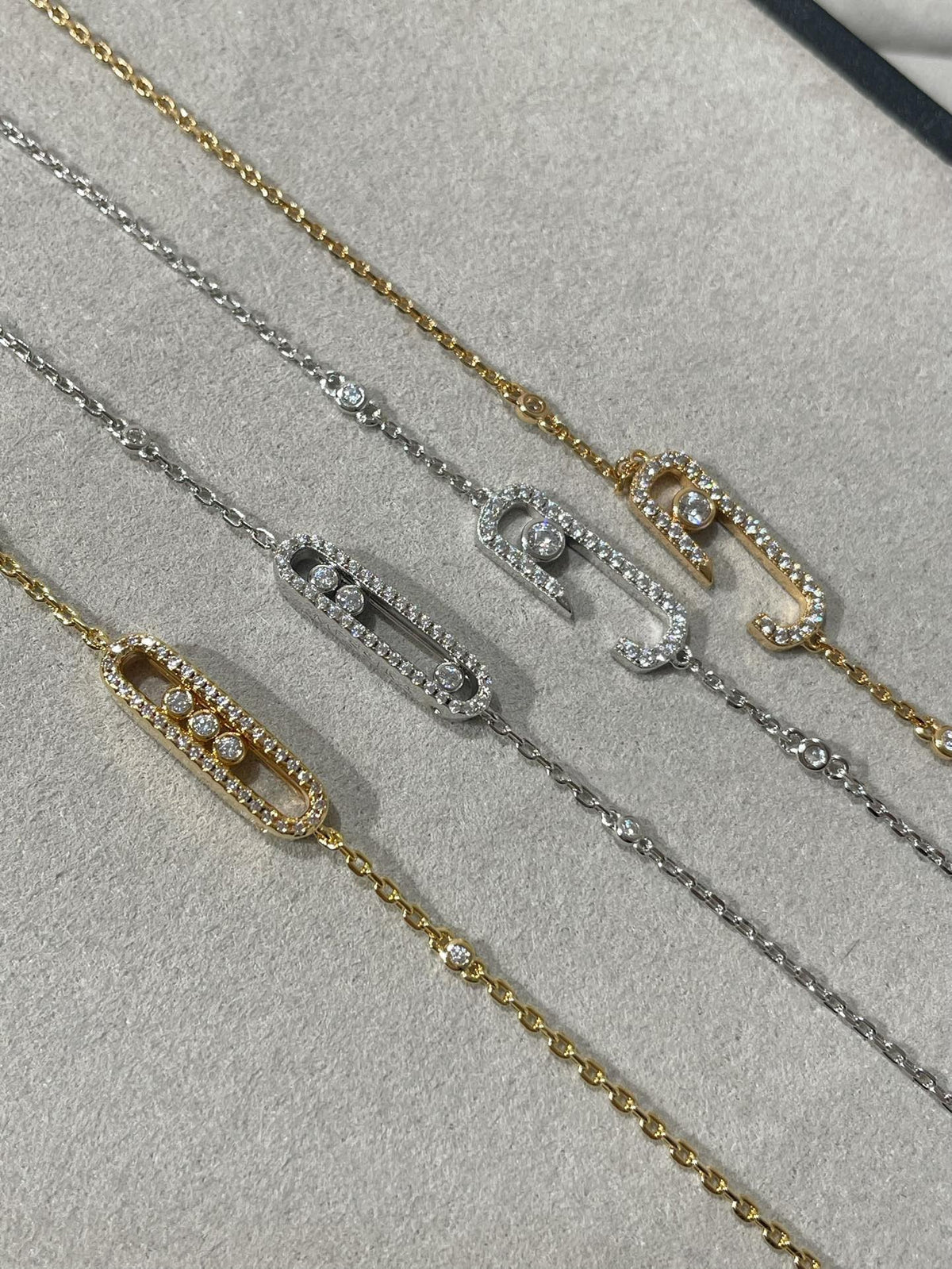 [⭐Clover Jewelry]BABY MOVE DIAMOND BRACELET