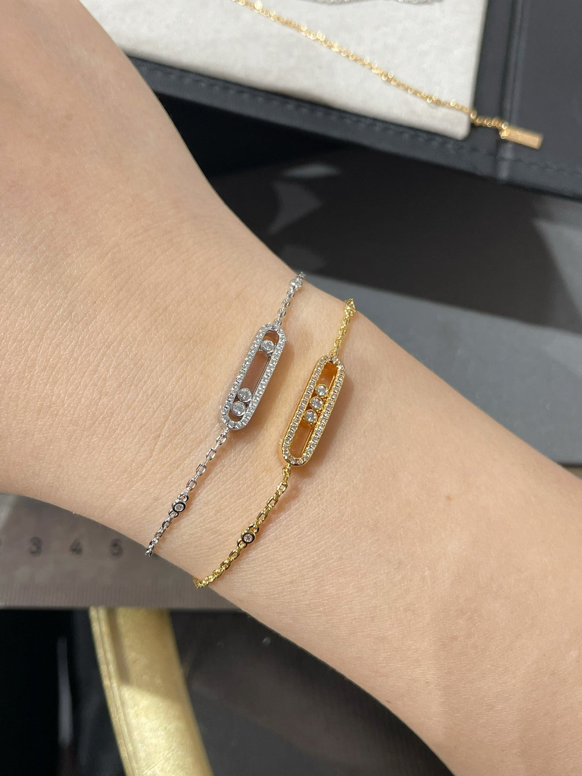 [⭐Clover Jewelry]BABY MOVE DIAMOND BRACELET
