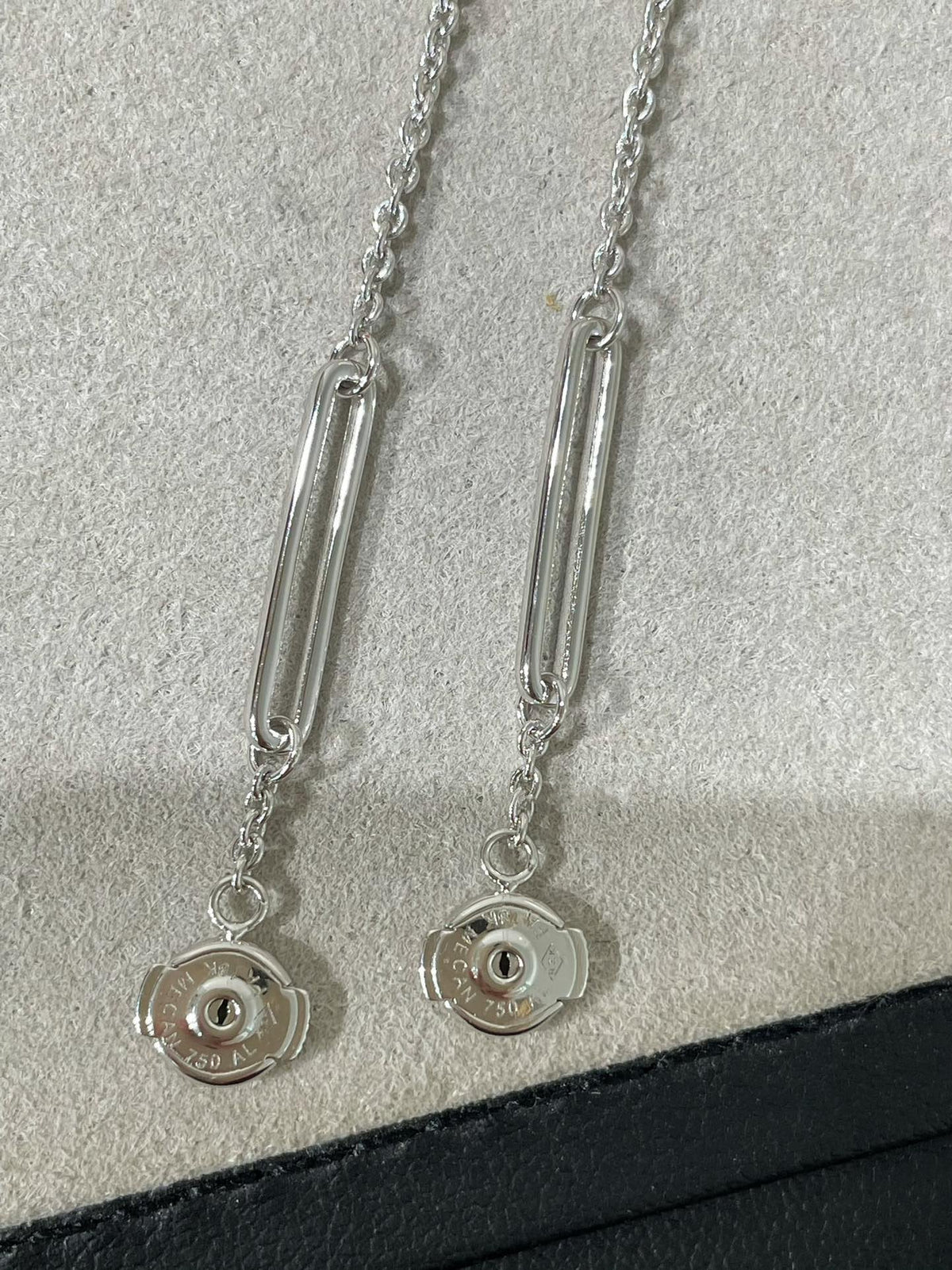 [⭐Clover Jewelry]CHAINE CHAOS DIAMOND DROP EARRINGS