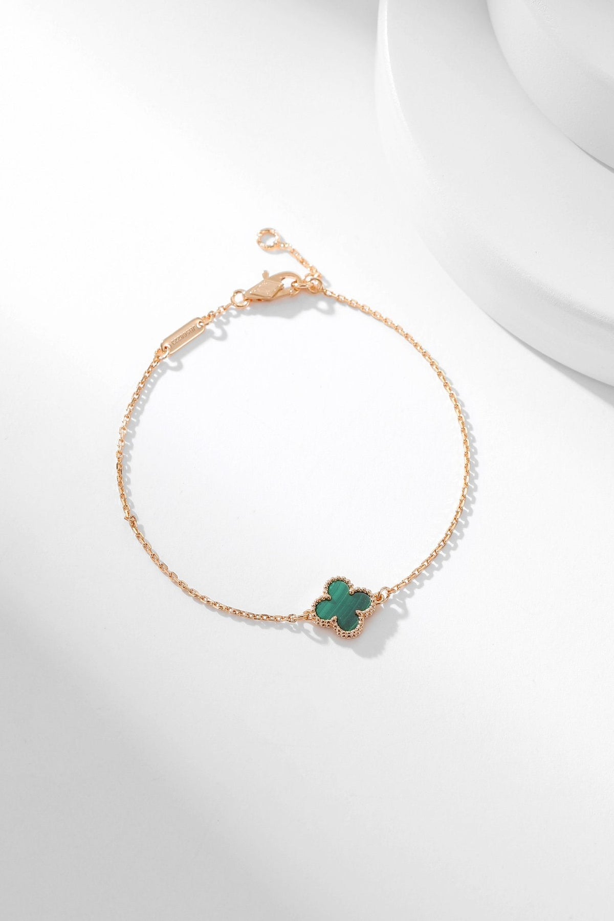 [⭐Clover Jewelry]CLOVER BRACELET MALACHITE 1 MOTIF