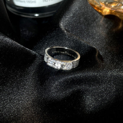 [⭐Clover Jewelry]KELLY SILVER DIAMOND RING