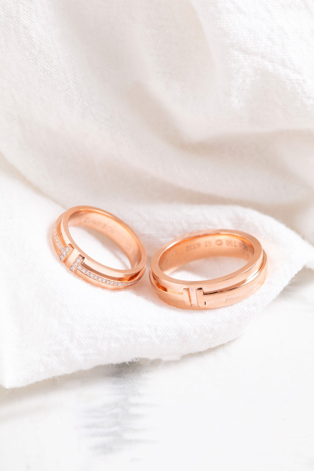 [Clover Jewelry]T PINK GOLD RING