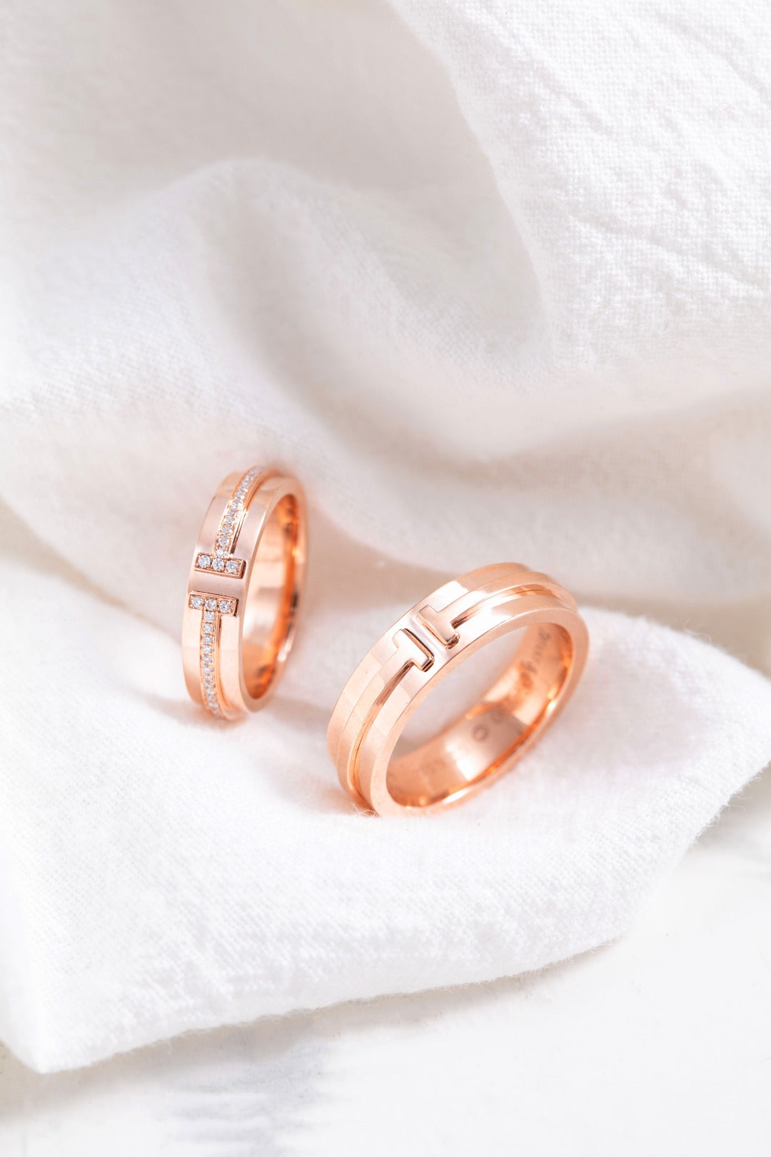 [Clover Jewelry]T PINK GOLD RING