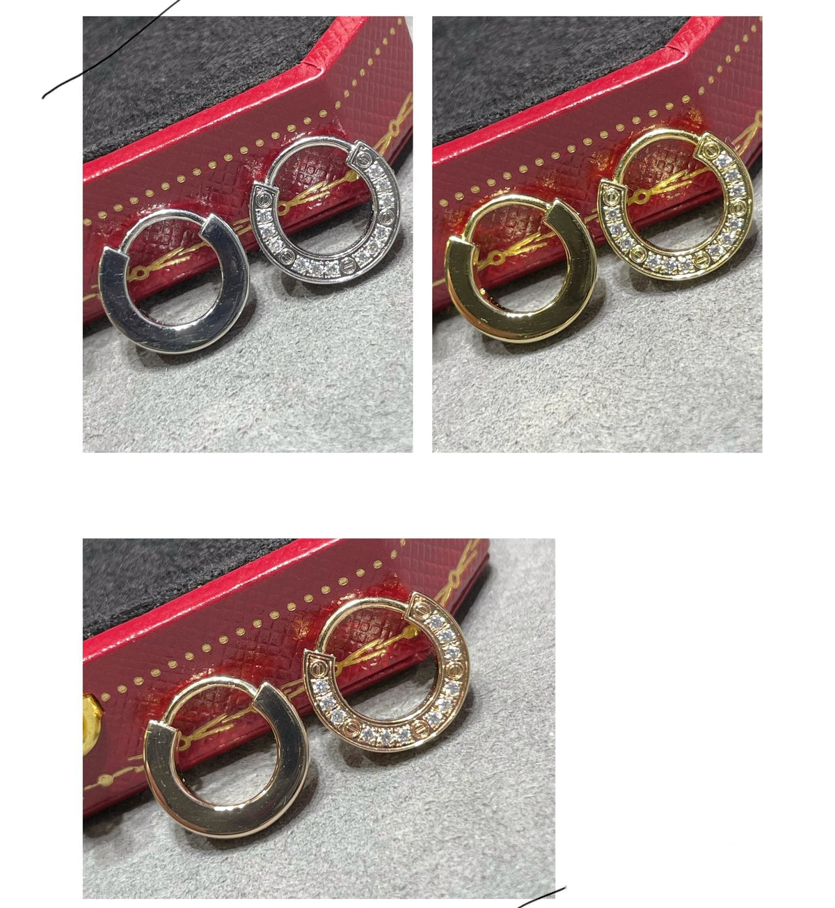 [⭐Clover Jewelry]LOVE DIAMOND EARRINGS