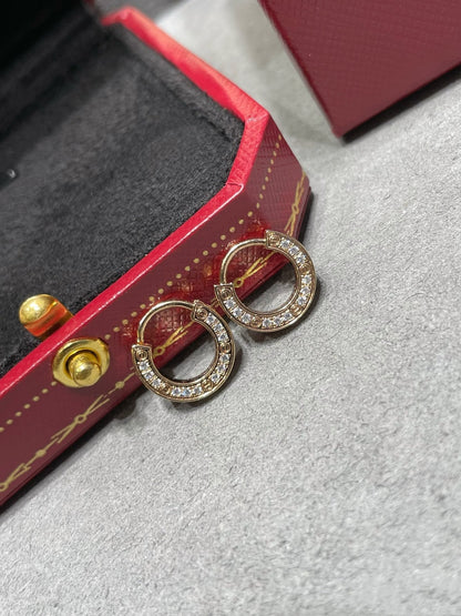 [⭐Clover Jewelry]LOVE DIAMOND EARRINGS