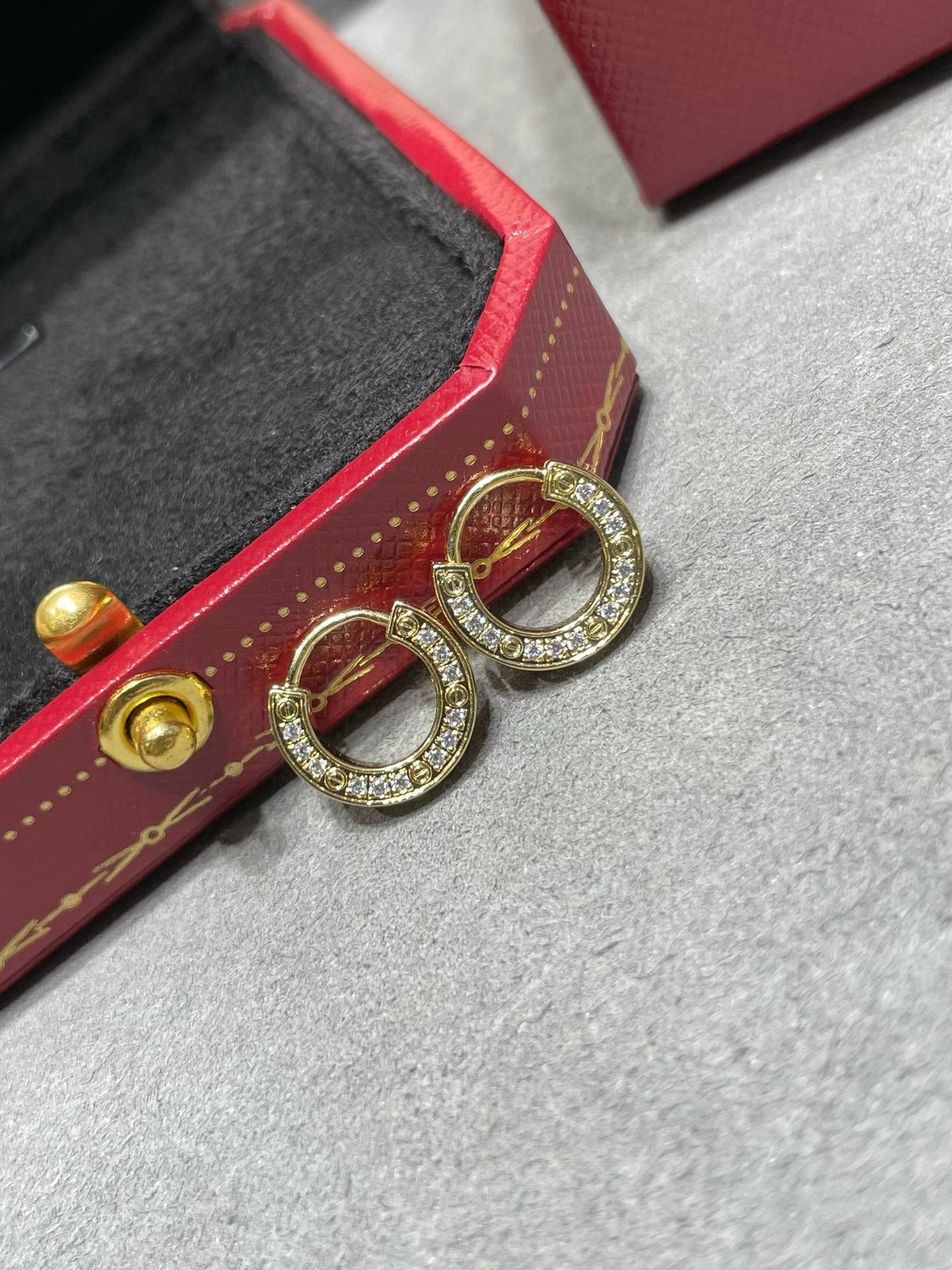 [⭐Clover Jewelry]LOVE DIAMOND EARRINGS