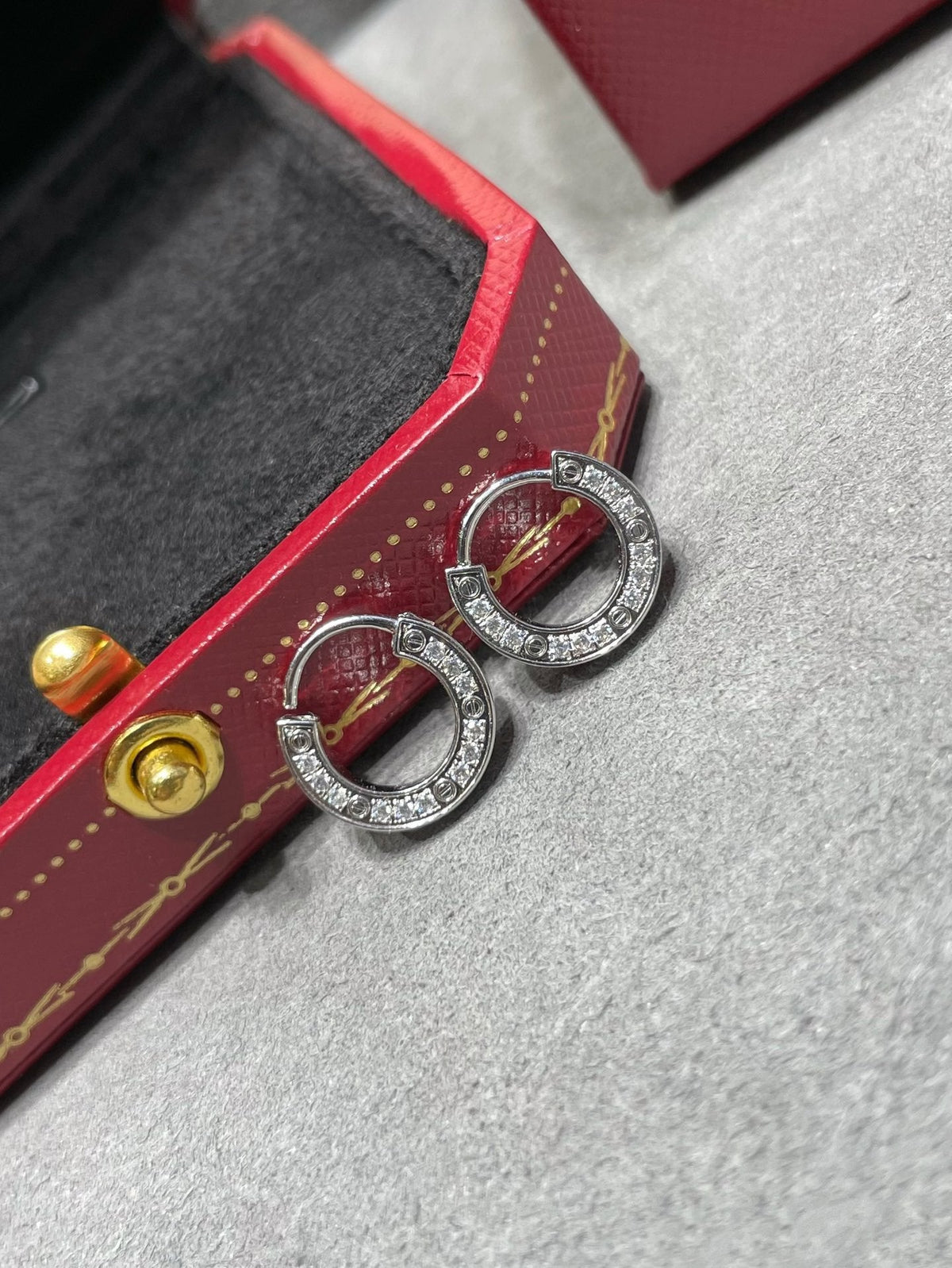 [⭐Clover Jewelry]LOVE DIAMOND EARRINGS