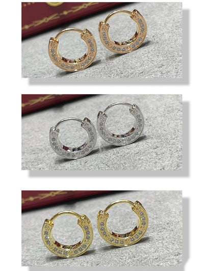 [⭐Clover Jewelry]LOVE DIAMOND EARRINGS