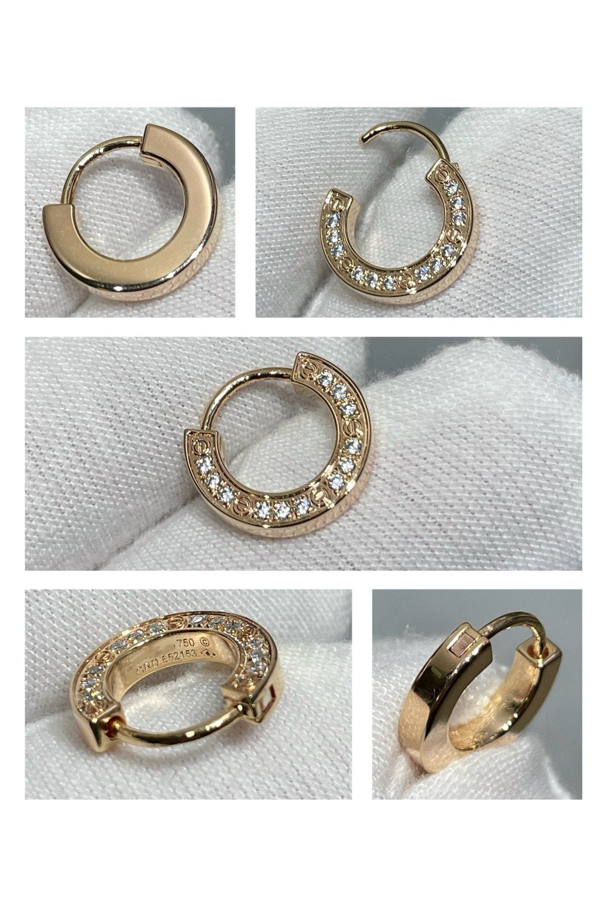[⭐Clover Jewelry]LOVE DIAMOND EARRINGS