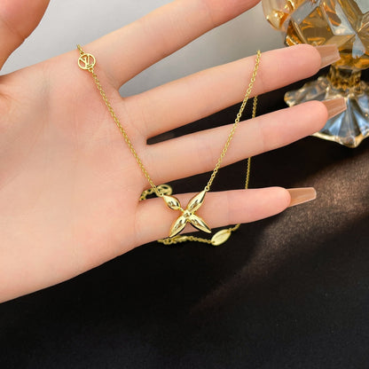 [⭐Clover Jewelry]LOUISETTE GOLD NECKLACE