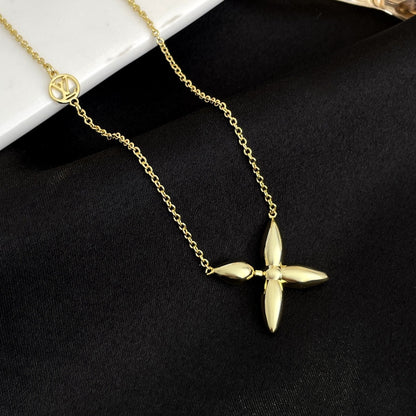[⭐Clover Jewelry]LOUISETTE GOLD NECKLACE