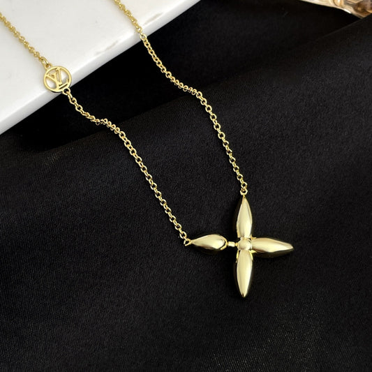 [⭐Clover Jewelry]LOUISETTE GOLD NECKLACE