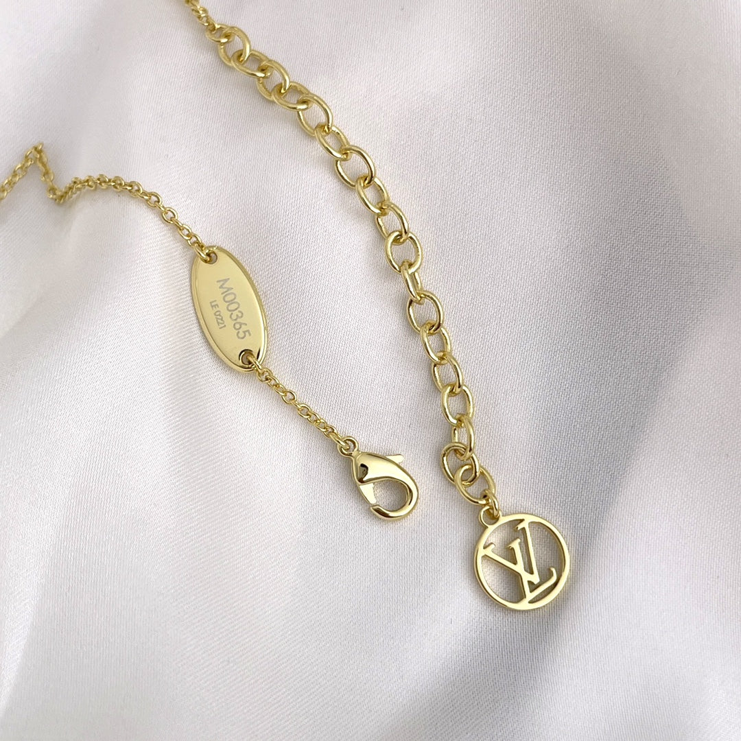[⭐Clover Jewelry]LOUISETTE GOLD NECKLACE