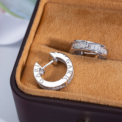 [⭐Clover Jewelry]ZERO 1 MINI SILVER DIAMOND EARRINGS