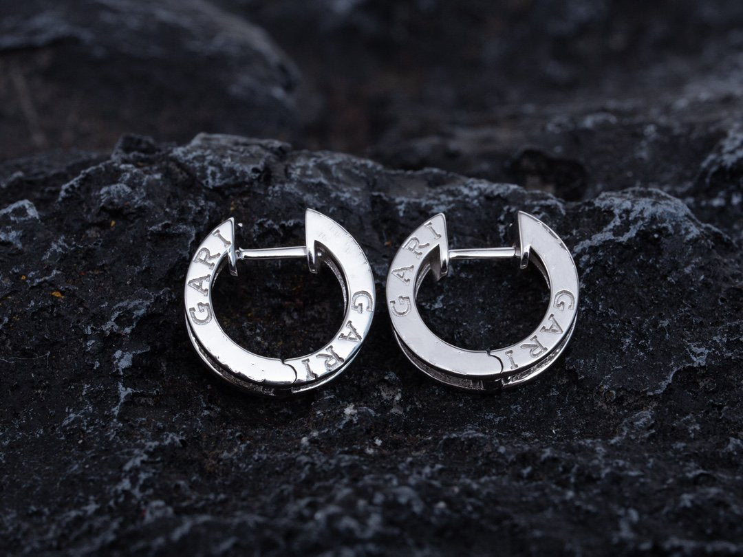 [⭐Clover Jewelry]ZERO 1 MINI SILVER DIAMOND EARRINGS