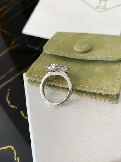 [⭐Clover Jewelry]CLOVER SILVER RING
