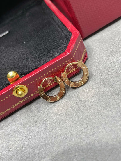 [⭐Clover Jewelry]LOVE MINI EARRINGS