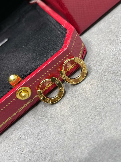 [⭐Clover Jewelry]LOVE MINI EARRINGS