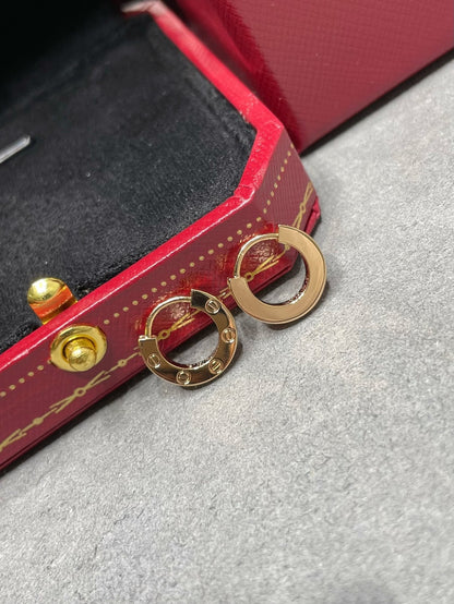 [⭐Clover Jewelry]LOVE MINI EARRINGS