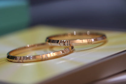 [Clover Jewelry]ATLAS X PINK GOLD BRACELET