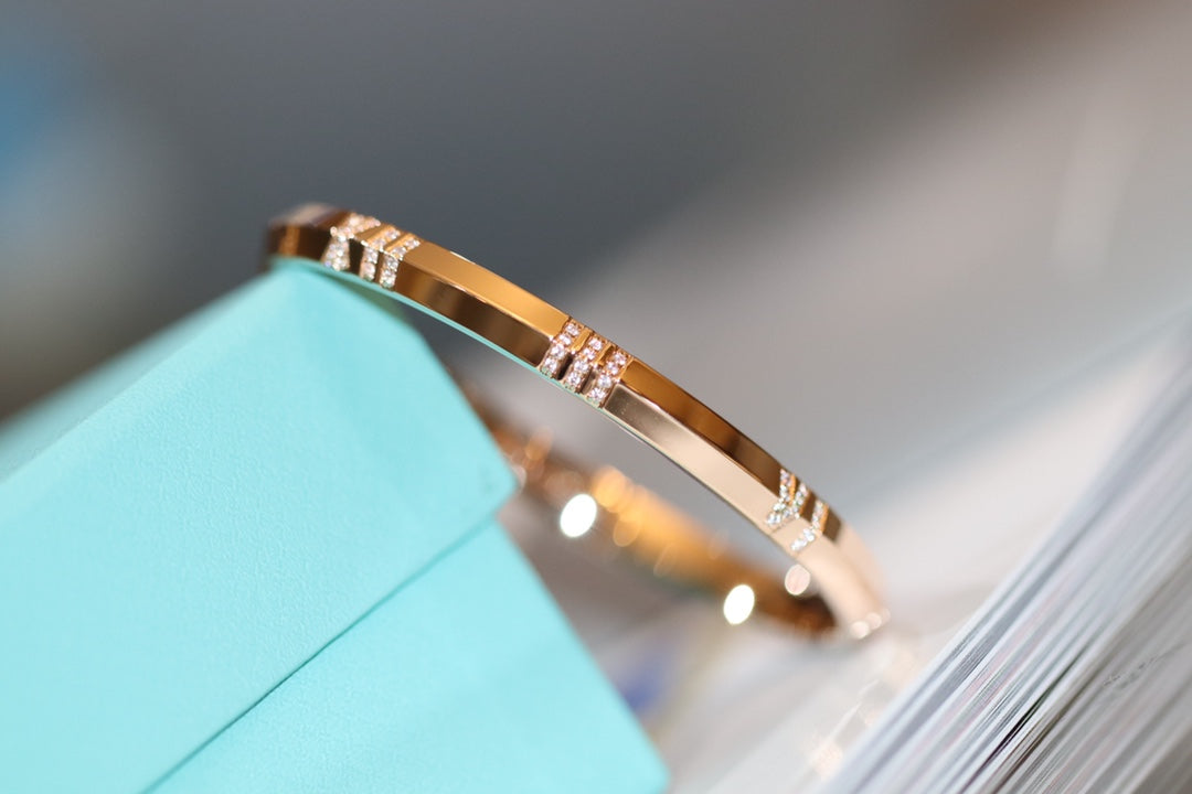 [Clover Jewelry]ATLAS X PINK GOLD BRACELET